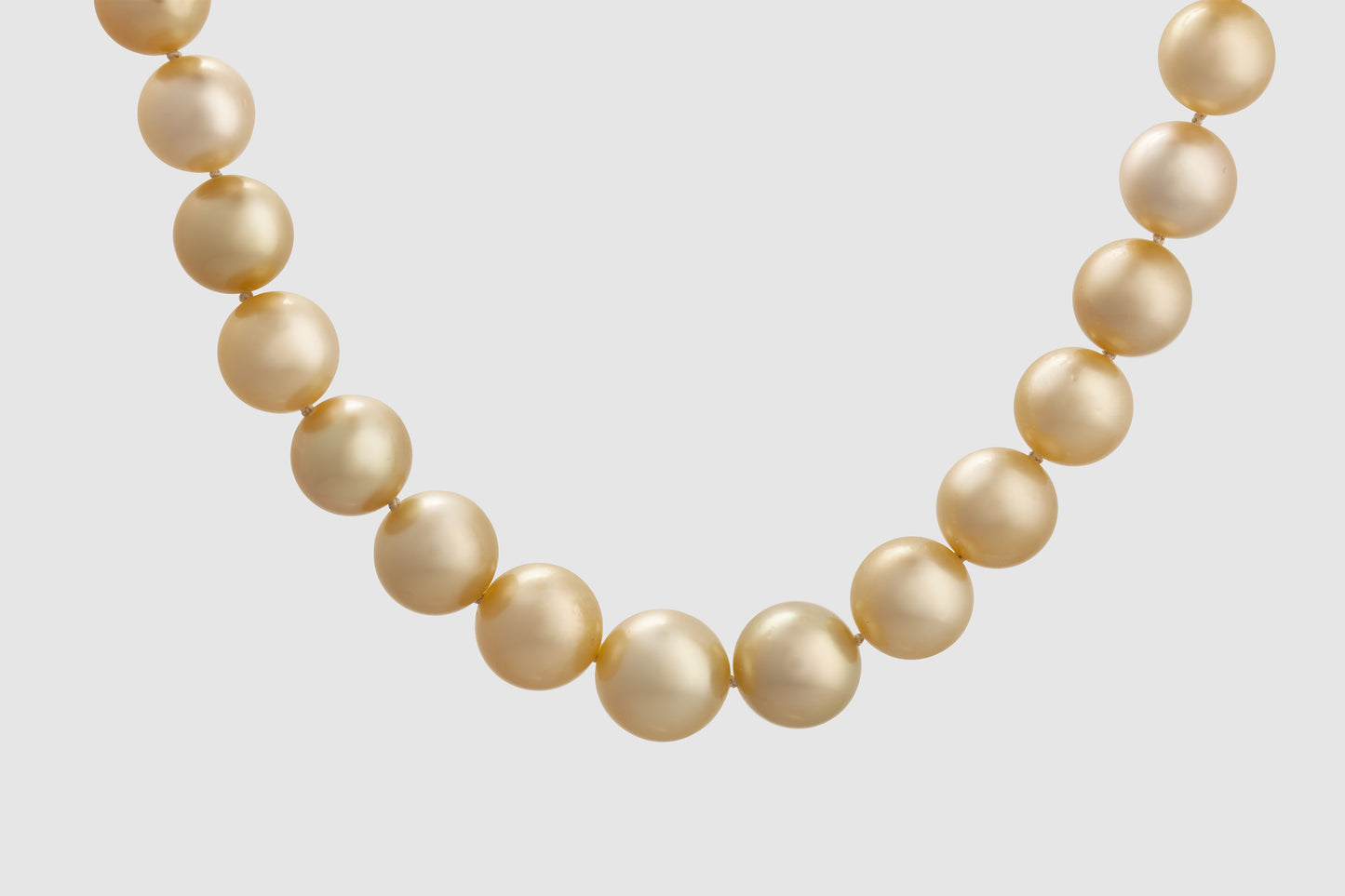 Champagne South Sea Pearl Necklace