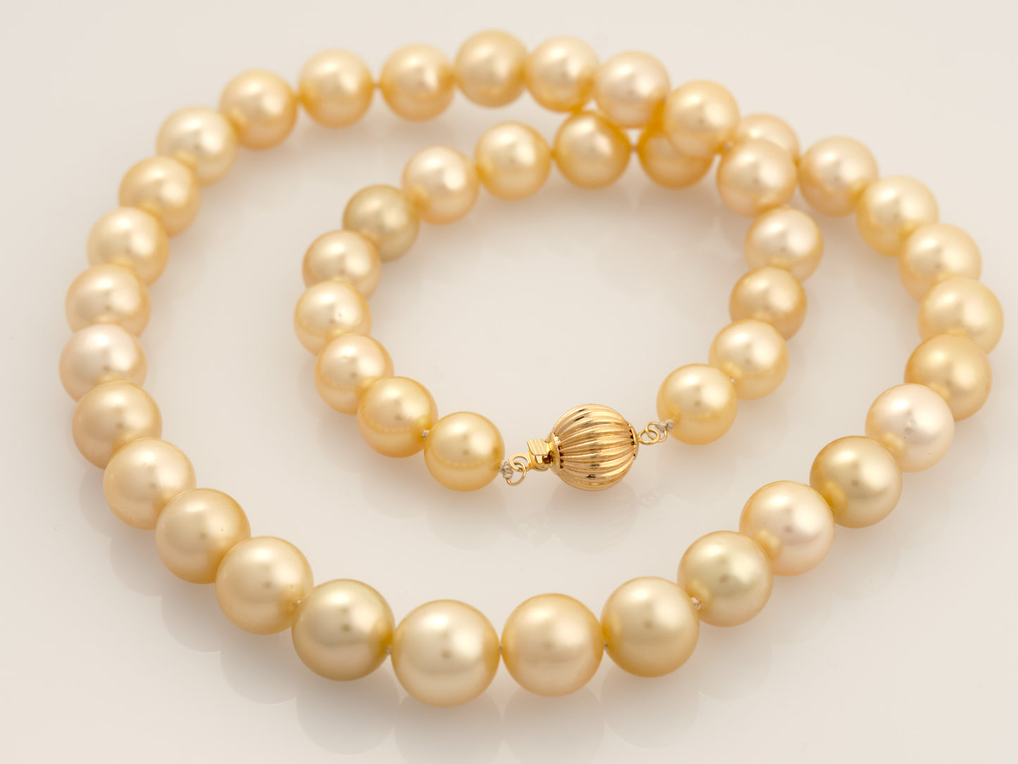 Champagne South Sea Pearl Necklace