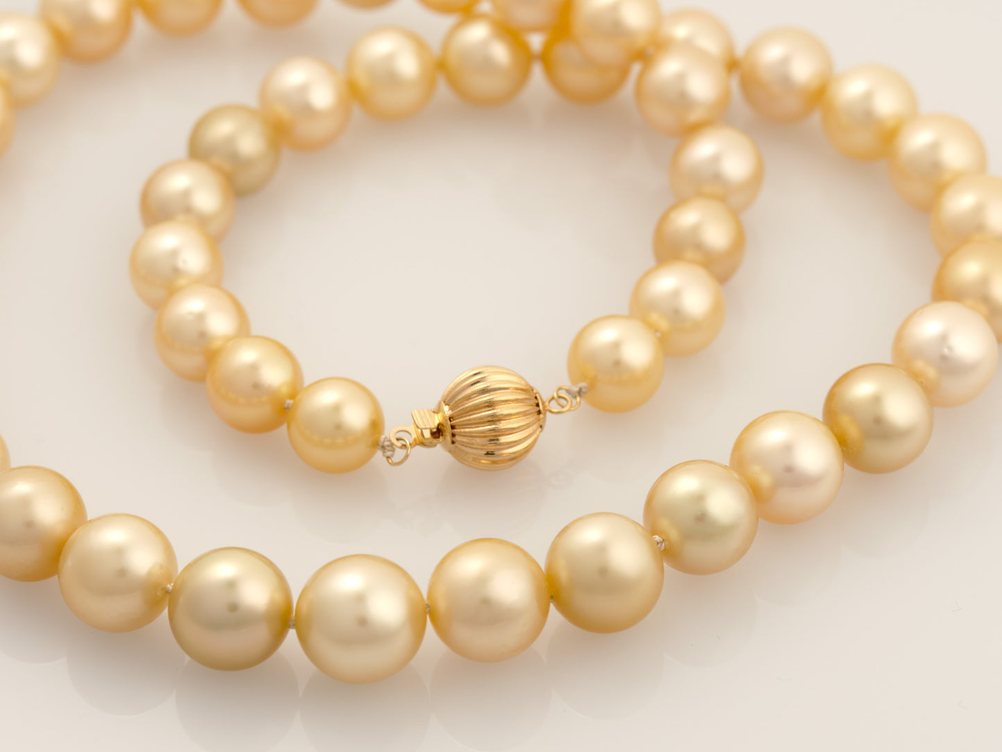 Champagne South Sea Pearl Necklace
